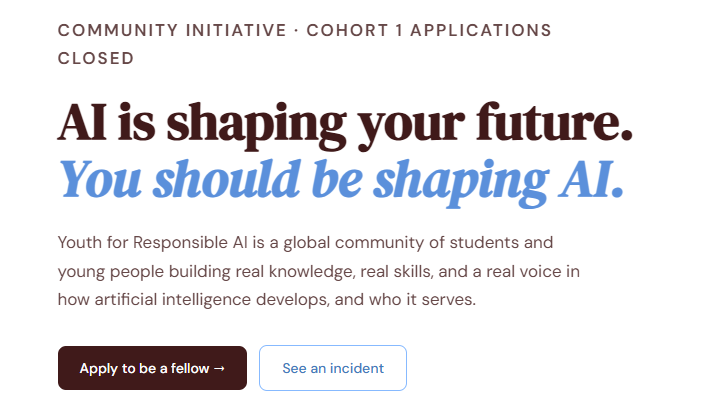 Youth for Responsible AI community initiative
